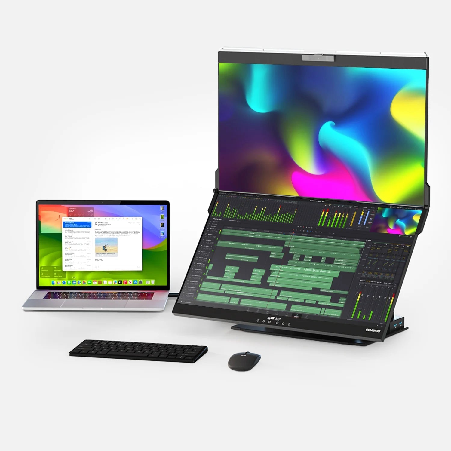 Geminos Stacked Desktop Monitor