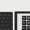 The Tetra keyboard attaches magnetically